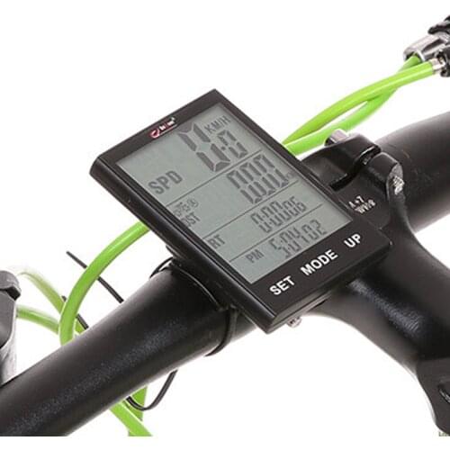 Bogeer Rainproof Bicycle Computer Wireless/Wired Optional Bike Stopwatch Cycling Odometer Speedometer Riding Bicycle Accessories