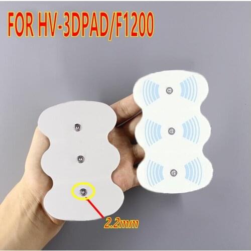 10pcs（5pair）foam Tens electrode pads 3D Large Pad Hv-3dpad for Low Frequency Electric Therapy Equipment Hv-f1200 free shipping
