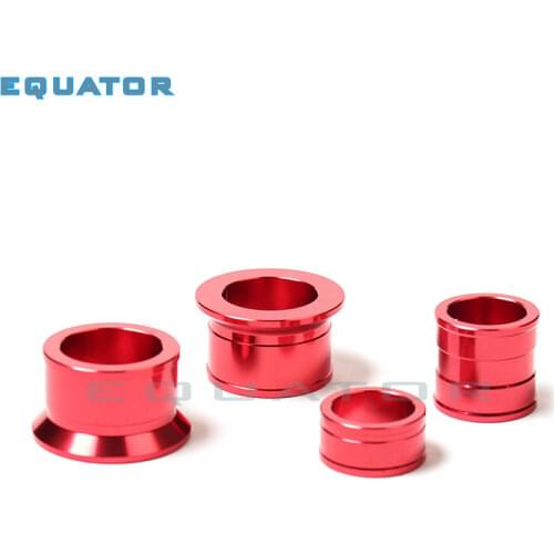 CNC Billet Aluminum Front with Rear Wheel Hub Spacers wheel busher Fit CR 125 250R CRF 250R 250X 450R 450X Motorcross Dirt Bike