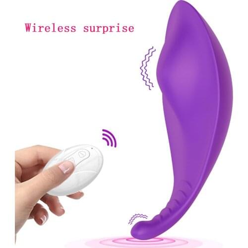 Wireless Remote Control Wear Panties G-spot Anal Vibrator Dildo Anal Plug Male Female Sex Toy Store Erotic Adult Products