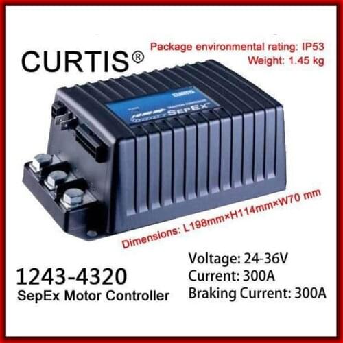 Curtis 1243-4320 SepEx Motor Controller 24-36v / 300amp CHENNIC 1243 SepEx