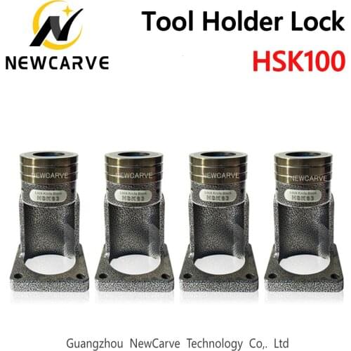 HSK100 Tool Holder Bearing Lock Ball Lock Cutter Knife Seat Block Locking Device NEWCARVE