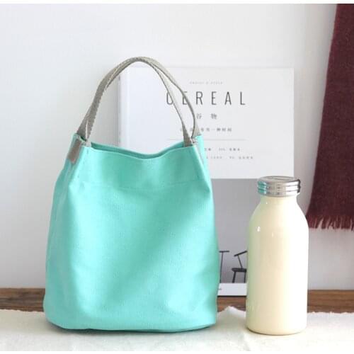 Canvas Bag Handbag Shoulder Cloth Bags Women Shopping Bag Tote Female Eco Grocery Crossbody Bag Ladies simple Messenger Bags