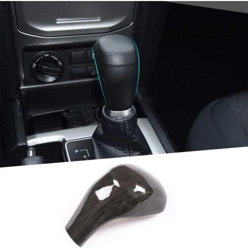For Toyota Land Cruiser Prado 150 FJ150 2018, ABS Car Interior Gear Shift Head Cover Trim