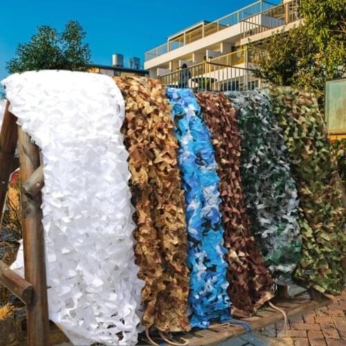 Summer outdoor hunting military camouflage net woodland army training camouflage net car cover tent shade camping sun shelter
