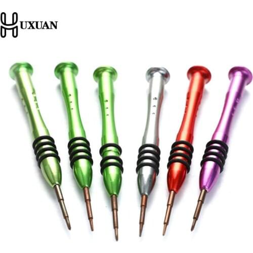1.2/1.5/0.8mm T2 Y 0.6 P5 Pentalobe Screwdriver Non-slip Opening Tool Screwdriver For MacBook Air/Pro Retina Random Color