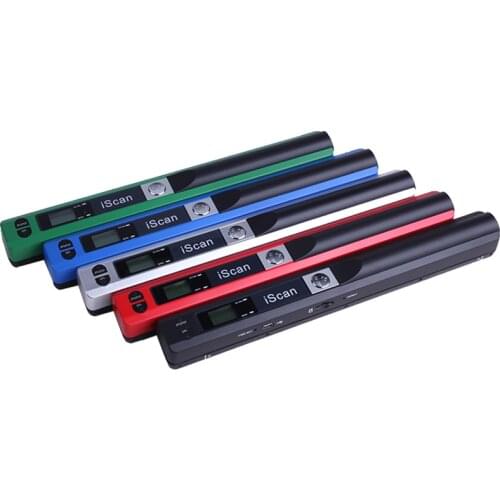 IScan Portable Creative Handheld Mobile Portable Document Scanner 900DPI USB2.0 LCD Display Support JPG/PDF Format Selection#R10