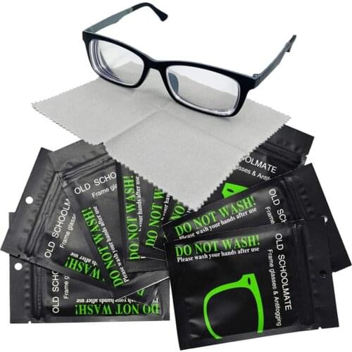 10pcs Universal Men Women Anti Fog Wipe Reusable Cloth for Glasses Swim Bicyle Goggles Unisex Glasses Lens Cloth
