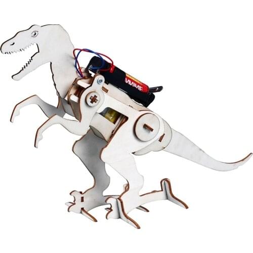 Creativity Technology Small Production Electric Crawling Dinosaur Children Invented Scientific Experiment Equipment Gift