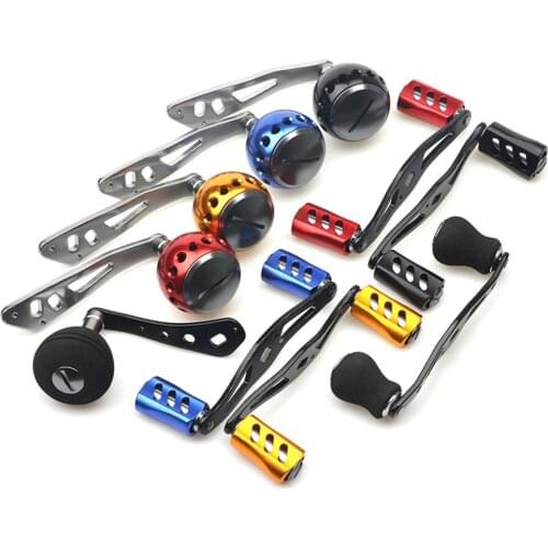 Universal Fishing Reel Handle Aluminum Alloy Top Quality Strong Durable Fish Reel Handle for Baitcasting Reel Accessory X404G