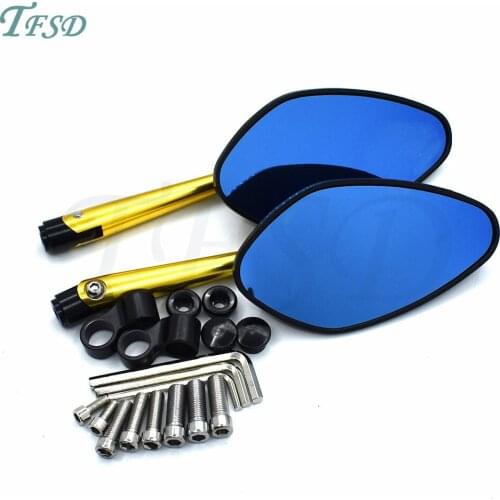 General purpose Motorcycle Rearview Side Mirrors Motorbike CNC Aluminum motor bicycle Cross-country motorvan For Yamaha FJ-09