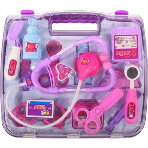 1 Set Kid Child Pretend Toy Set Medicine Box Play Doctor Nurse Medical Kit Playset Kids Toy Doctor Set For Kid Children Kit Game