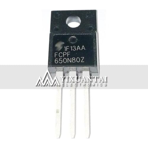 5PCS/LOT 10PCS/LOT 20PCS/LOT Free shipping 100% original FCPF650N80Z 650N80Z TO220F
