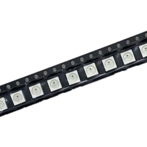 100PCS WS2812B (4pins) 5050 SMD WS2812 Individually Addressable Digital RGB LED Chip 5V WS2812B ws2812b 2812 LED Chip IC SMD