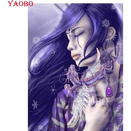 Diamond Painting Dragon Beauty 5d Diy Embroidery Beads Cross Stitch Mosaic Handmade Gift Home Decor Diamond Art Cross Stitch