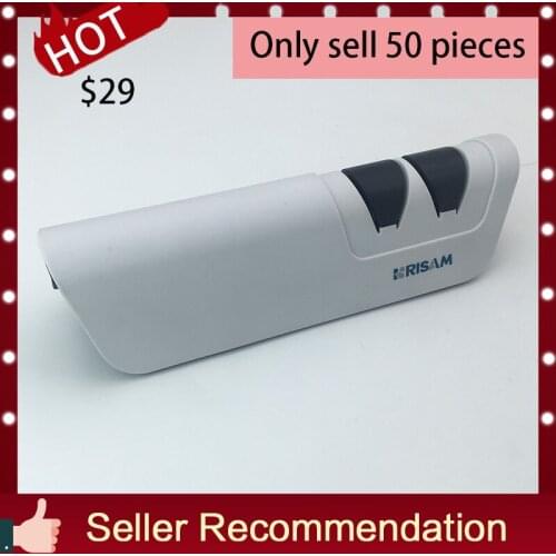 Electric knife sharpener professional semi-automatic knife sharpener kitchen household knife sharpener diamond gear with base