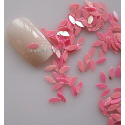 GD23-3 20g/bag Cute Pink AB Horse Eye Nail Art Shinny Glitter Cute Decoration Nail Art Decoration