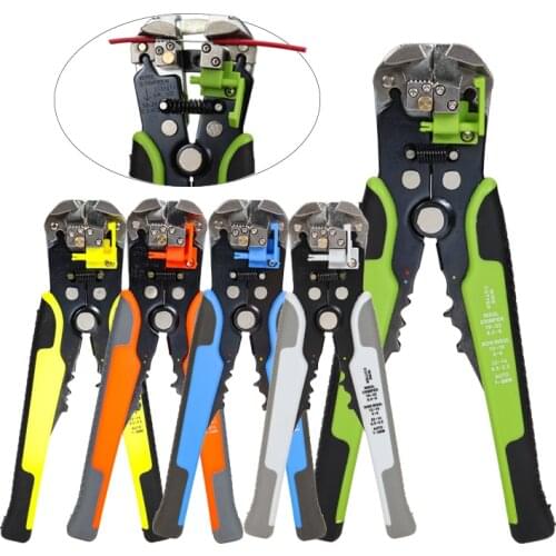 HS-D1 Crimper Cable Cutter Automatic Wire Stripper Multifunctional Stripping Tools Crimping Pliers Terminal 0.2-6.0mm2 tool