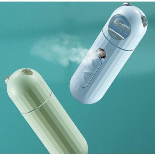 Mini Facial Mister Portable Sprayer USB Rechargeable Nano Spray Humidifier for Moisturizing Face Water Spa Skin Care