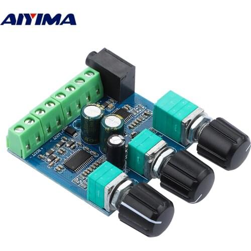 AIYIMA Subwoofer Amplifier Board 2.1 Sound Amplificador Digital Power Amplifiers 15Wx2+30W DIY Home Audio Amp