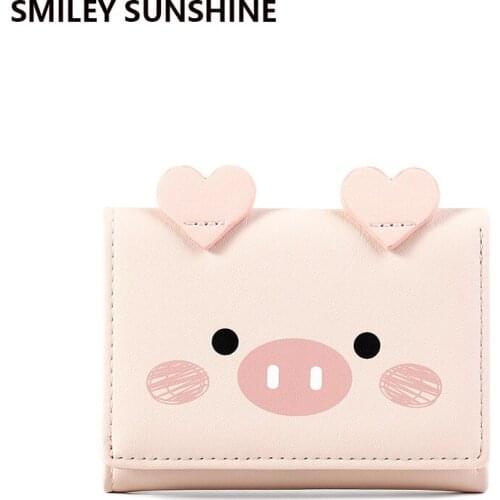 SMILEY SUNSHINE Pink Wallets