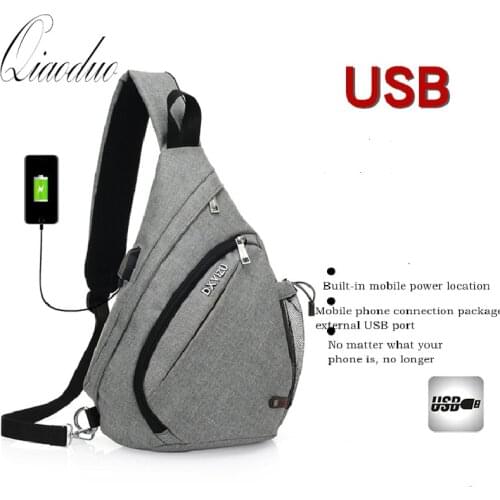 Qiaoduo Men Crossbody Bags Boys Work Travel Versatile Fashion Bag Student School University 2020 New Design CE3111
