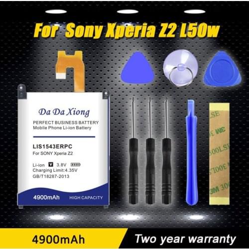 High quality 4600mAh LIS1543ERPC Li-ion Phone Battery for Sony Xperia Z2 L50w L50U L50T Sirius SO-03 D6503 D6502 battery