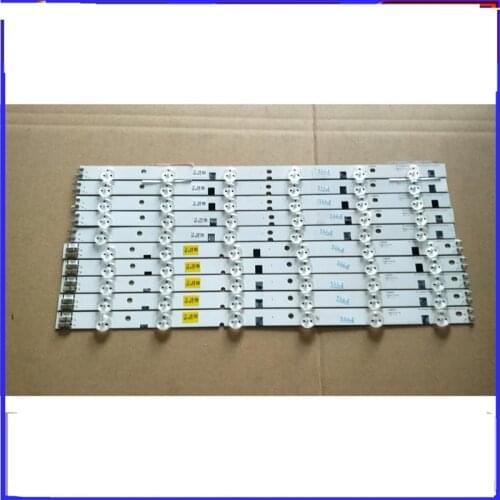 10piece/set for SAMSUNG 39" UN39FH500F LED BACKLIGHT D1GE-390SCB-R1 D1GE-390SCA-R1 39-3535LED-60EA-L UA39EH5003R 6+6LEDS