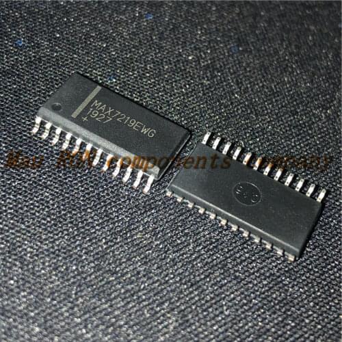 10PCS/LOT MAX7219EWG MAX7219 SOP24 SOP-24 SMD New original In Stock
