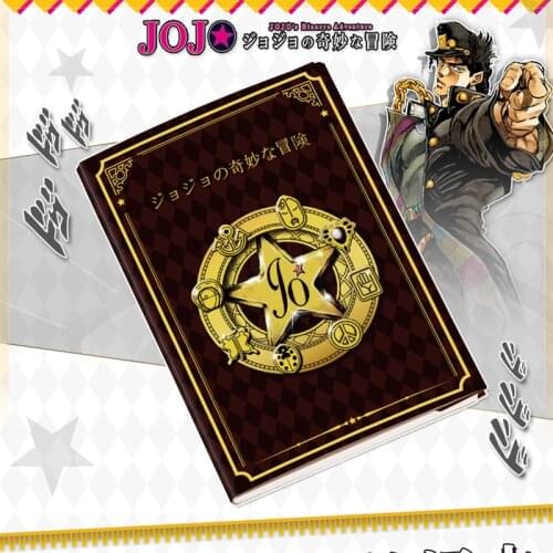 Jojo Bizarre Adventure Notebook Cosplay Prop Kujo Jotaro Notepad