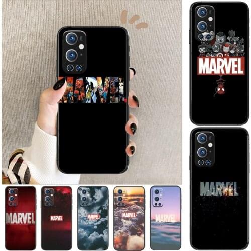Marvel Logo Avengers For OnePlus Nord N100 N10 5G 9 8 Pro 7 7Pro Case Phone Cover For OnePlus 7 Pro 1+7T 6T 5T 3T Case