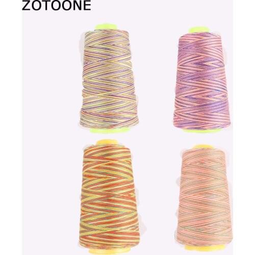 ZOTOONE Colorful Sewing Machine Thread Sets for Machine Diy Sewing Accessories for Craft Strong Thread Applications for Clothing