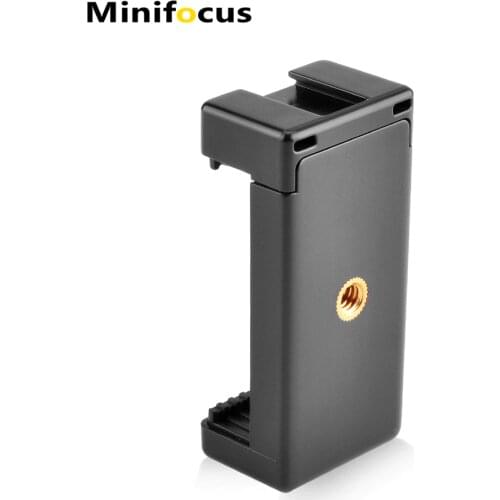 Cell Phone Tripod Mount Holder with Cold Shoe for Mic Light Stand Universal Clamp for iPhone 11 Pro Max XS XR X 8 7 Plus S10 S9