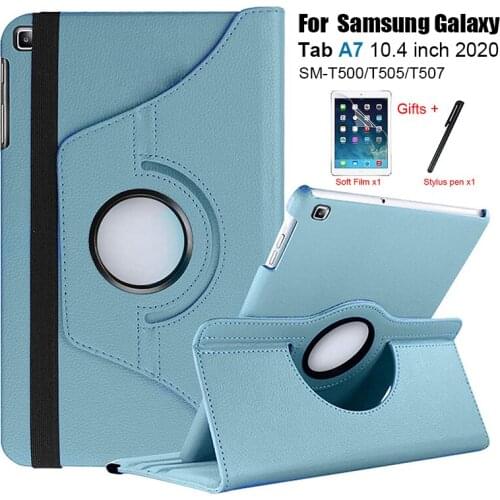 For Samsung Galaxy Tab A7 10.4 (2020) Case Stand Cover 360 Rotating SM-T500/SM-T505 Case for Tab A7 10.4 inch T500 T505 T507