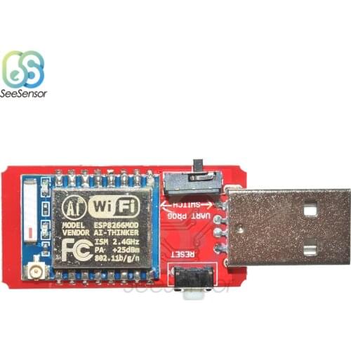 CH340 CH340G USB To ESP8266 ESP-07 Wireless Wifi Development Board Module WiFi Built-in Antenna To TTL Driver Module