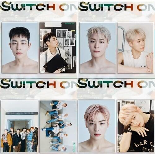 KPOP ASTRO EUNWOO JINJIN MOONBIN YOON SANHA ROCKY Poster Switch on Poster Pictorial Stickers Draw Newspaper Photos Wholesale New
