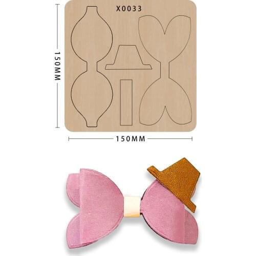 Bow Cutting Dies New Die Cut &wooden Dies Suitable For Common Die Cutting Machines On The Market