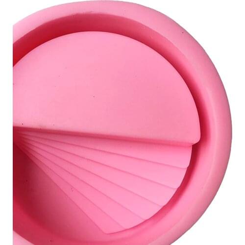 Handcraft Candle Holder Wax Casting Soap Making Mold Succulent Flowerpot Mold