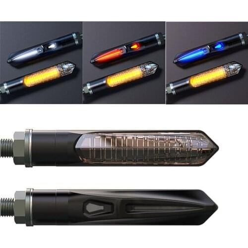 Motorcycle LED Motorbike Parts Moto Indicator ATV Off-road For KTM Husqvarna Motocross Turn Signal Light Dirt Pit Bike Flashing