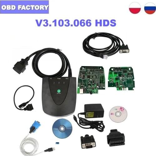 High Quality Honda HDS HIM Diagnostic Tool Latest Software V3.103.066 with Double Board Support VIN Reader and IMMO