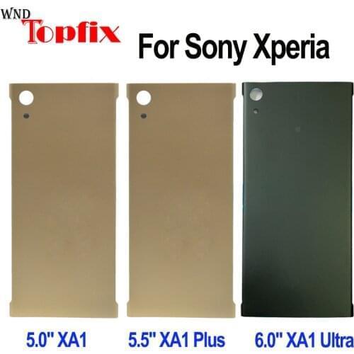 For Sony Xperia XA1 Plus Back Battery Cover Rear Door Housing Case Replacement For Sony XA1 Ultra Battery Cover No NFC