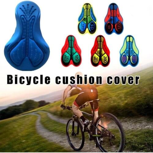 Men Women Cycling Shorts Cushion Breathable Road MTB Pad Gel Riding Cushion Bike Bicycle Cushion Accessorie Cycling 3D Unde Q0O4
