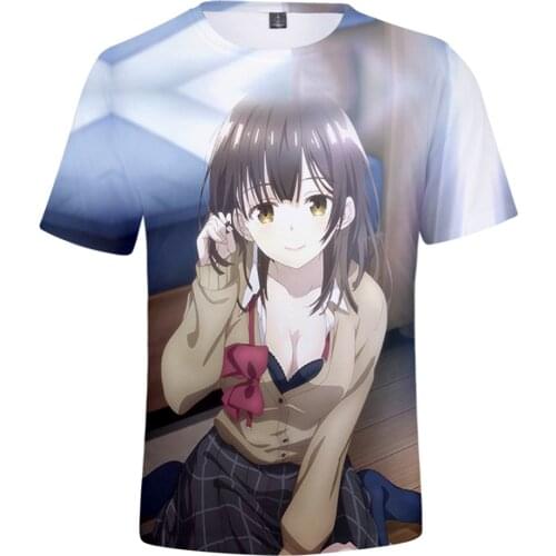 Higehiro SAYU YOSHIDA GOTO AIRI 3D Print Spring Summer Preppy Style Men/Women Street Clothes T-shirt Innovationcasual Style