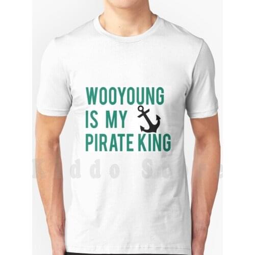 Wooyoung Is My Pirate King T Shirt Diy Big Size 100% Cotton Ateez Kpop Kpop Ateez Ateez Ateez Wooyoung