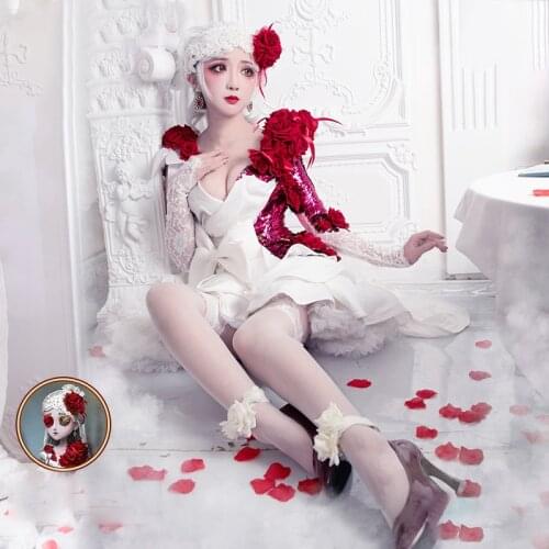 Game Identity V Red Blood Bride Perfumer Vera Nair Cosplay Costume Women Fancy Dress Halloween Party Outfits Uniform Custom Made