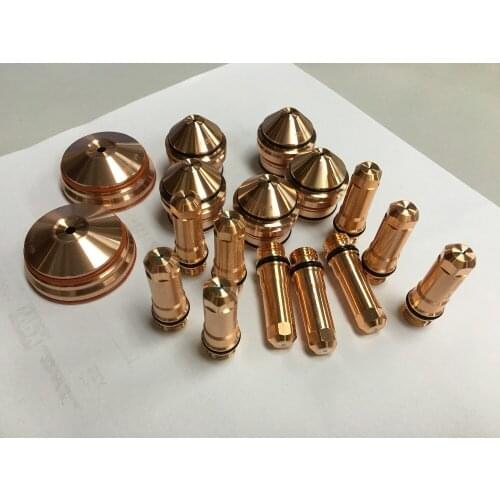Plasma cutting nozzle tips 220354 and electrode 220352 for hyper 200A