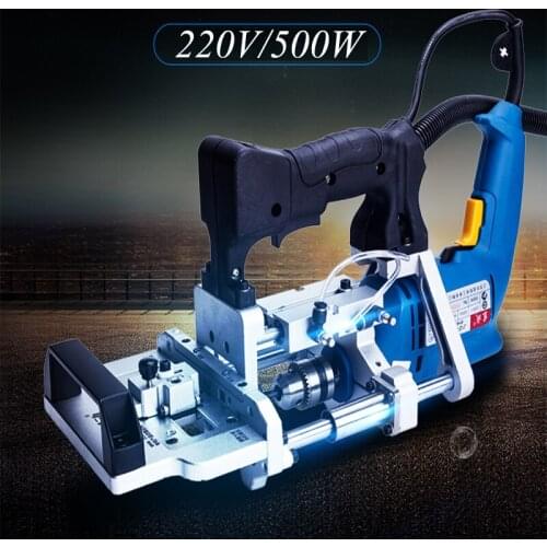 Pneumatic Side Hole Punching Machine Three-in-One Woodworking Pneumatic Puncher Wood Tenoning Machine Horizontal Drilling Tool