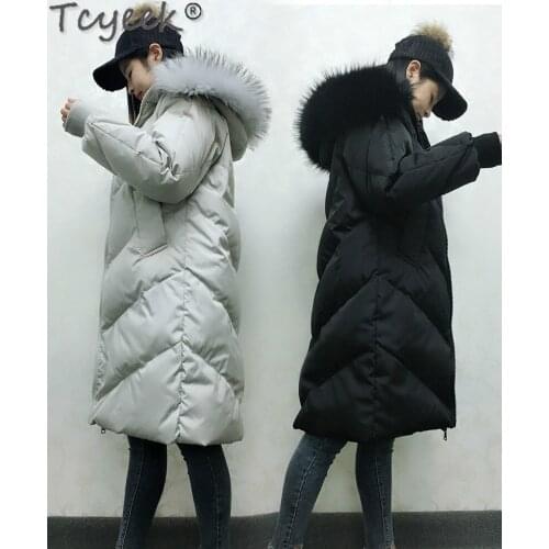 Down Womens Jacket Hooded Long Winter Coat Women Korean Duck Down Coats Female Puffer Jacket Warm Parka 277990 LW55447766