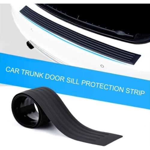 90-104cm Rubber Rear Guard Bumper Protector Trim Cover Protection Chevrolet Cruze hyundai renault Amg For Car Styling