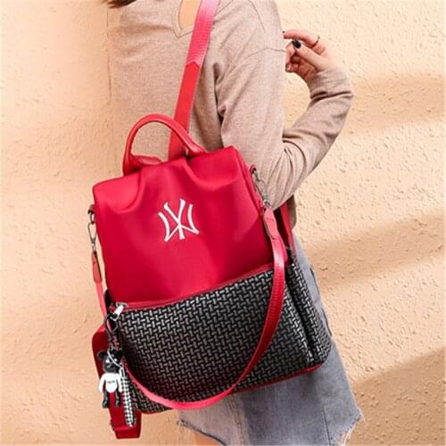 Vrouwen Rugzak Reizen Schoudertas Zwarte Schooltas Meisje Multifunctionele Kleine School Rugzak Voor Vrouwen 2021